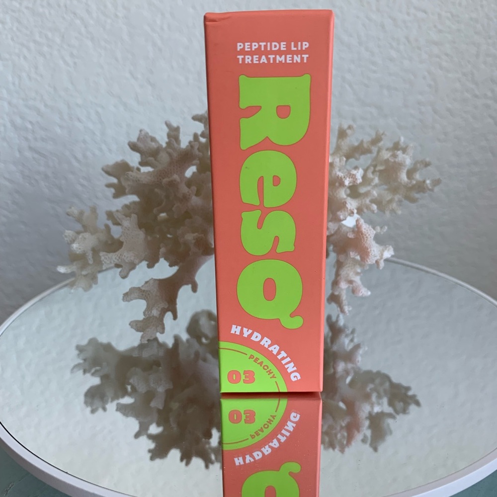 OZ LAB BEAUTY ResQ Tinted Lip Treatment 03 Peachy Paraben Free Cruelty Free NIB